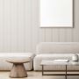 1/2" x 5-3/8" x 8" Primed MDF Slatwall Paneling