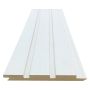 1/2" x 5-5/16" x 8" Primed MDF Slatwall Paneling