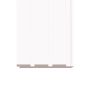 1/2" x 5-5/16" x 8" Primed MDF Slatwall Paneling