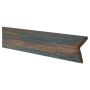 48" AS-IS BRAND Wood Walls Rustic Corner