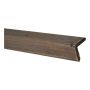 48" AS-IS BRAND Wood Walls Rustic Corner