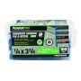 1/4 x 3-3/4 Concrete Screw Flat Head Torx-100/Pack