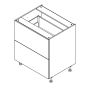 30" 2 Large Drawers Base Cabinet Thermofoil