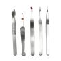 5 Piece Tweezer Set