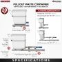 20 Quart Waste Container With Soft-Close