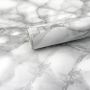 Carrara Grey Adhesive Film