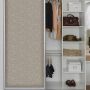 Grey Poplin Texture Peel and Stick Wallpaper