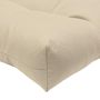 15" x 15" Tufted Chair Pad With Ties-Assorted