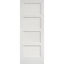 32" x 80" 4 Panel Shaker Interior Door