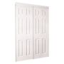 Sliding Georgian Primed White Frame 72" x 80 1/2"