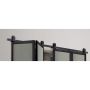 Traditional Slider With Strip Mirror Insert 60" x 80-1/2"
