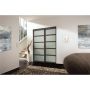 Bali Slider With Frosted Glass Insert 60" x 80-1/2"