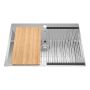 Single Bowl Kitchen Sink Workstation