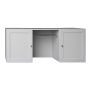 55" Classic Laundry Cabinet with Hang Rod