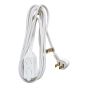 3 Outlet Plug Indoor Extension Cord-White 3.65M