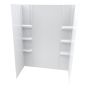 Smooth Wall Polystrene Appliqué Tub Surround-80"
