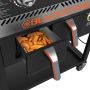 28" Griddle Cooking Station With Air Fryer And Warming Drawe