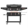 28" Griddle Cooking Station With Air Fryer And Warming Drawe