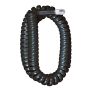 12' Coil Cord-Black