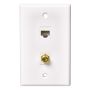 CAT 5E/6 Wall Plate