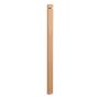2-1/2" x 1-1/4" x 44" Square Oak Half-Newel