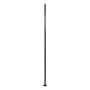 1/2'' x 1/2'' x 40-1/2'' Black Stainless Steel Baluster