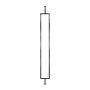 Black Kanji Baluster-Stair 4'' x 36-5/8''