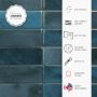 Morocco Smart Tile Mosaik-4/Pack