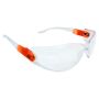 Clear Safety Glasses Interchanging Arm/Band