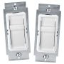 Sureslide Slide Dimmer Without Preset White-2/Pack