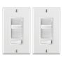SureSlide Slide Dimmer With Preset Switch White-2/Pack