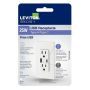 Decora USB 15A Receptacle Type-A/Type-C-White