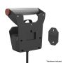 Link2Home Power Handle 20ft. 14AWG 2 Outlets 2 USB Black