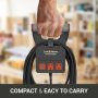 Link2Home Power Handle 20ft. 14AWG 2 Outlets 2 USB Black