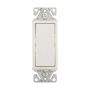 White Decorator Lighted Switch 15A 120/277V 1P