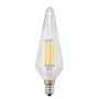 S18 4W 3000K Spear Filament LED Bulb