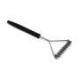 Bristle-Less Extra-Wide Stainless Steel Grill Brush