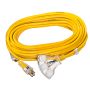Yellow Jacket 14/3 - 50' Extension Cord, Tritap