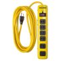Yellow Jacket  6-Outlet (4+2) Surge Strip, 15’ Cord, 1440 Jo