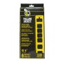 Yellow Jacket  6-Outlet (4+2) Surge Strip, 15’ Cord, 1440 Jo
