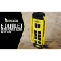 Yellow Jacket 8-Outlet Power Block, 6’ Cord, USB