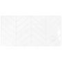 XL Chevron White Smart Tile Mosaik-2/Pack 