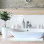XL Chevron White Smart Tile Mosaik-2/Pack 