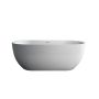 Lily 59" Matte White Freestanding Tub