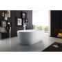 Lily 59" Matte White Freestanding Tub
