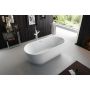 Lily 59" Matte White Freestanding Tub