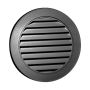 19" Round Gable Vent Bulk- Black