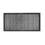 16" X 8" Soffit Vent- Black