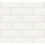 Carreau céramique blanc Soho Canvas 4"x12" 9.69 pi²