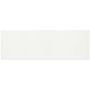 8"x24" Soho Canvas White Glossy Ceramic Wall Tile 15 Sq-Ft